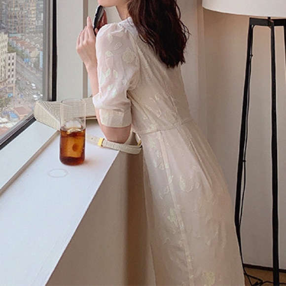 SHEIN | Shiny beautiful midi dress (size:XS) - Picture 6 of 6